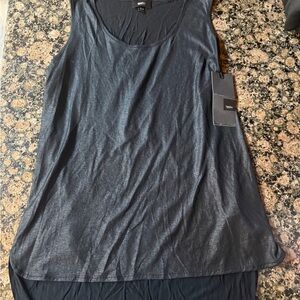 Wilfred Shimmering Black Tank Top
